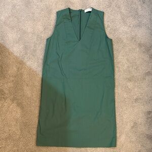 Everlane Green Sleeveless Dress